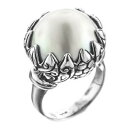【送料無料】アクセサリー ネックレスバリブランコマベスターリングシルバーリングbali flor blanco mabe cultivada perla anillo de plata esterlina 925