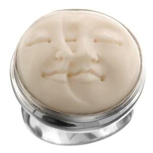 【送料無料】アクセサリー　ネックレスサンムーンエリアバイソンスターリングシルバーリングsol y luna esfera bison hueso plata de ley 925 anillo ajustable
