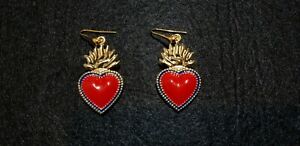 【送料無料】アクセサリー　ネックレスクオーレルッソファッションファッションcoppia orecchini ex voto sacro cuore moda lusso fashion