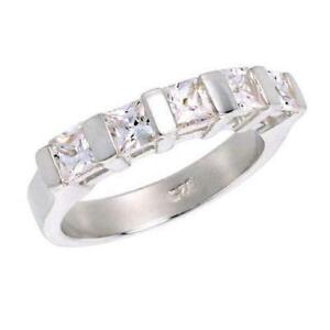 【送料無料】アクセサリー ネックレススターリングシルバープリンセスカットplata de ley anillo de compromiso con corte princesa 【送料無料】アクセサリー ネックレススターリングシルバープリンセスカットplata de ley anillo de compromiso con corte princesa