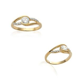 【送料無料】アクセサリー　ネックレスプラークbague plaqu or et zirconias 2178511 taille 54 dispo choisissez votre taille