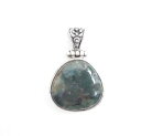 【送料無料】アクセサリー ネックレスクリエイションオリジナルオルヌムースアルジェントagnes creations pendentif original orne agate mousse verte amp; argent 925
