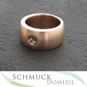 アクセサリー　ネックレスステンレススチールリングマットサイズmelanomagnetic anillo de acero inoxidable rotgold doradomatt 10 mmtalla 55 nuevo