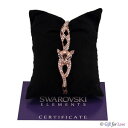 【送料無料】アクセサリー ネックレスゴールドスワロフスキーエレメントヴォルペbracciale donna oro swarovski elements originale g4love cristalli volpe strass
