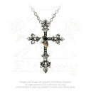 【送料無料】アクセサリー ネックレスリングクロスペンダントピューターガラスalchemy maryam theotokos anillo cruz peltre y cristal colgante