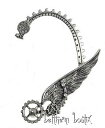 【送料無料】アクセサリー ネックレスゴスロックイカロスgoth alchemy boucle d oreille unique steampunk aile icarus single gothique