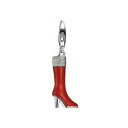 【送料無料】アクセサリー ネックレストレーラーシルバークリスマスブートesprit remolque charms plata christmas boot esch 91172a000