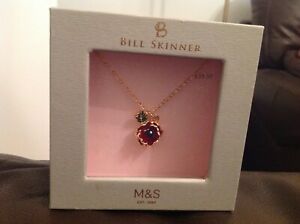 【送料無料】アクセサリー　ネックレスビルスキナーデザイナーレディースネックレスボックスbill skinner, diseador damas collar, nuevo y en caja