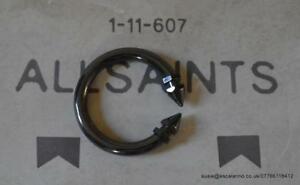 アクセサリー　ネックレスヘマタイトカフブレスレットall saints nevena brazaletepulsera en hematite bnwot