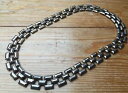 【送料無料】アクセサリー ネックレスvintage plano tono plata collarcadena de enlace planodcada de ...