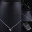 ̵ۥ꡼ͥå쥹塼֥ͥå쥹åС奨륱regalo cubo collar cadena, damas, trbol, swarovski cristales, en estuche