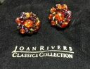 【送料無料】アクセサリー　ネックレスfabulosos pendientes clsicos del joan rivers de cristal y oro 14 kt