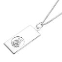 【送料無料】アクセサリー ネックレスモダンスターリングシルバーセントクリストファーペンダントインチplata esterlina grande y moderno st christopher colgante 16 18 20 22 24 pulgadas(4)
