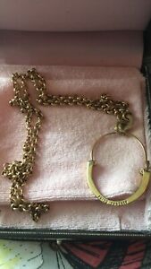 アクセサリー　ネックレスジューシーゴールドネックレスjuicy couture collar de oro para la celebracin de encantos o moneda