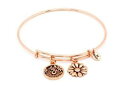 ̵ۥ꡼ͥå쥹ԥ󥯥ॴɥ֥쥹åhija obsequio ampliable brazalete con sentimientos rosa oro personalizados 0702rg