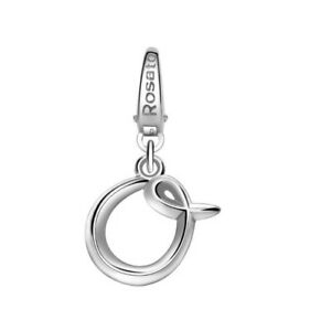 【送料無料】アクセサリー　ネックレスアルジェントアルファベットciondolo rosato charm in argento my alphabet o al041