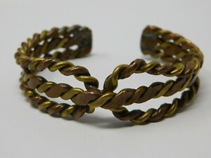 【送料無料】アクセサリー　ネックレスブレスレットビンテージbracelet vintage de cuivre tress