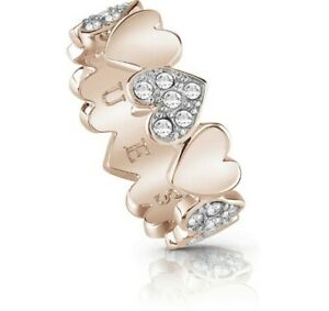 【送料無料】アクセサリー　ネックレスジュエリーハートブーケコレクションローズゴールドanello guess jewelry heart bouquet collection ubr8502554 ros goldcrystals