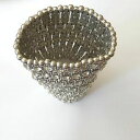 【送料無料】アクセサリー ネックレスアルジェントパッドファイルディビアンキbracciale alla schiava colore argento elastico 7 file di zirconi bianchi 107 d