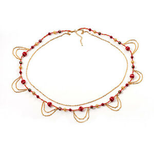 【送料無料】アクセサリー　ネックレスダブルチェーンロングネックレスquirky doble cadena collar largo