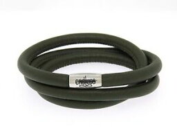 【送料無料】アクセサリー　ネックレストリプルブレスレットスチールカバーnuevo eterno verde triple pulsera de cuero acero cierre 57cm191cm 1210257