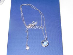 【送料無料】アクセサリー　ネックレススワロフスキークリスタルクリアペンダント＃genuino swan firmado swarovski cristal claro lea colgante 5030706