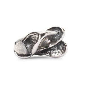 【送料無料】アクセサリー ネックレスビーチサンダルauthentic trollbeads flips flops tagbe10166 liberi e felici