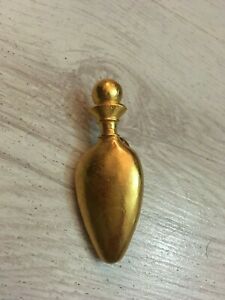 【送料無料】アクセサリー　ネックレスボトルブローチピンb4q original divino botella de perfume broche pin raro chapado en oro precioso elegante