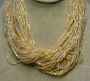 【送料無料】アクセサリー　ネックレスモモアカウントトルサードネックレスjoan rivers chapado en oro melocotn granos cuentas torsade 36 collar