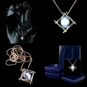 【送料無料】アクセサリー　ネックレストレーラリラオリジナルパッケージジュエリーゴールドネックレスseora mujeres joyas collar con remolque oro lila * nuevo embalaje original regalo