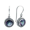 【送料無料】アクセサリー ネックレスイヤリングplata de ley pendientes con cuarzo mystic se2469mt(4)