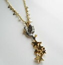 【送料無料】アクセサリー ネックレスファッションキングアヒルペンダントチェーンネックレスnuevo moda mujeres king pato persiguiendo collar de cadena colgante de estrellas joyas(4)