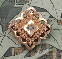 yzANZT[@lbNXv[Nu[`[YAeB[NtXu[`broche ancienne fix 1920 plaqu or rose et perle fine antique french brooch