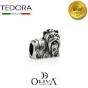【送料無料】アクセサリー ネックレスアルジェントビードヨークシャーtedora bead cane yorkshire in argento 925 i lov...