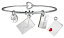 【送料無料】アクセサリー　ネックレスbracciale kidult love in acciaio 316l e cristalli 231652