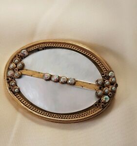 【送料無料】アクセサリー ネックレススナッププレート????????marena handarbeit broche de placa de 18k excelente estado raro one