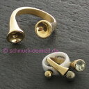 【送料無料】アクセサリー ネックレスツイストカーブステンレススチールリングゴールデンチューリップサイズreprogramacinmelano twisted curved anillo tulipacero inoxidable dorado talla 56
