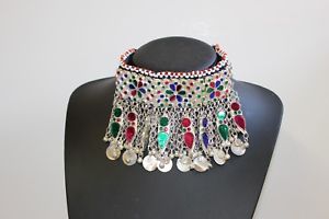 【送料無料】アクセサリー　ネックレスアフガニスタンバルクステートメントネックレスエスニックジュエリーネックレスafghan grueso declaracin collar autntico tnico tradicional joyera gargantilla