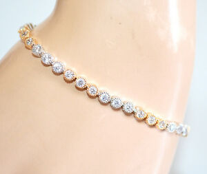 【送料無料】アクセサリー ネックレステニスアルジェントゴールドbracciale tennis argento oro dorato cerchi strass cristalli brillanti regalo a3