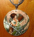 【送料無料】アクセサリー ネックレスペンダントネックレスmucha abril colgante collar de concha pintado a mano de meses de primavera aries tauro regalo(4)