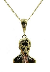 【送料無料】アクセサリー　ネックレスイエスキリストペンダントkゴールドメッキネックレスネックレスjess malverde colgante 14k oro plateado con 559cm collar malverde collar