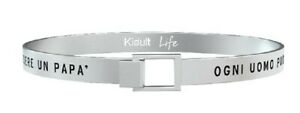 【送料無料】アクセサリー　ネックレスファミリーbracciale kidult uomo family in acciaio 316l 731207l ogni uomo pu essere