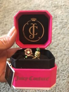 ̵ۥ꡼ͥå쥹塼塼󥰥juicy couture anillos 2x rings love ...