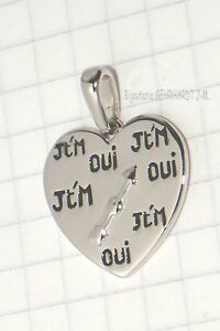 【送料無料】アクセサリー　ネックレスアルジェントフランスpendentif argent coeur grav jtm fabrication bijoux altesse france