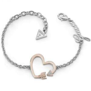 【送料無料】アクセサリー　ネックレスキューピッドアルジェントオリジナルローズguess braccialetto femminile cupid ubb85161s acciaio argento rose gold original