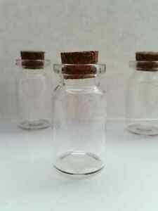 アクセサリー　ネックレスクリスタルコルクミニボトルバイアル50 x cristal vial bottles con corcho manualidades joyera mini botella pequeo