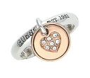 【送料無料】アクセサリー　ネックレスレディフィンガーリングシルバーguess seora dedo anillo platarosegold ubr81109