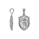 【送料無料】アクセサリー ネックレススターリングシルバークロスペンダントシルバーplata de ley hermosa cruz colgante con plata liso ap9004s
