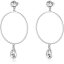 【送料無料】アクセサリー　ネックレスシルバーorecchini brosway destiny con cristalli bdy24 silver