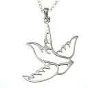 【送料無料】アクセサリー ネックレススターリングシルバーペンダントフライトチェーンセーフティボックスsterling silver bird en vuelo colgante con 18 chain amp; caja(4)